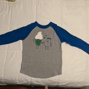 Hanna Andersson boys Valentine shirt 5T 110